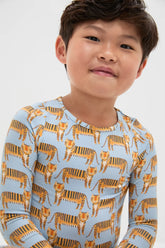 Tigers Kids Bamboo Pj Set
